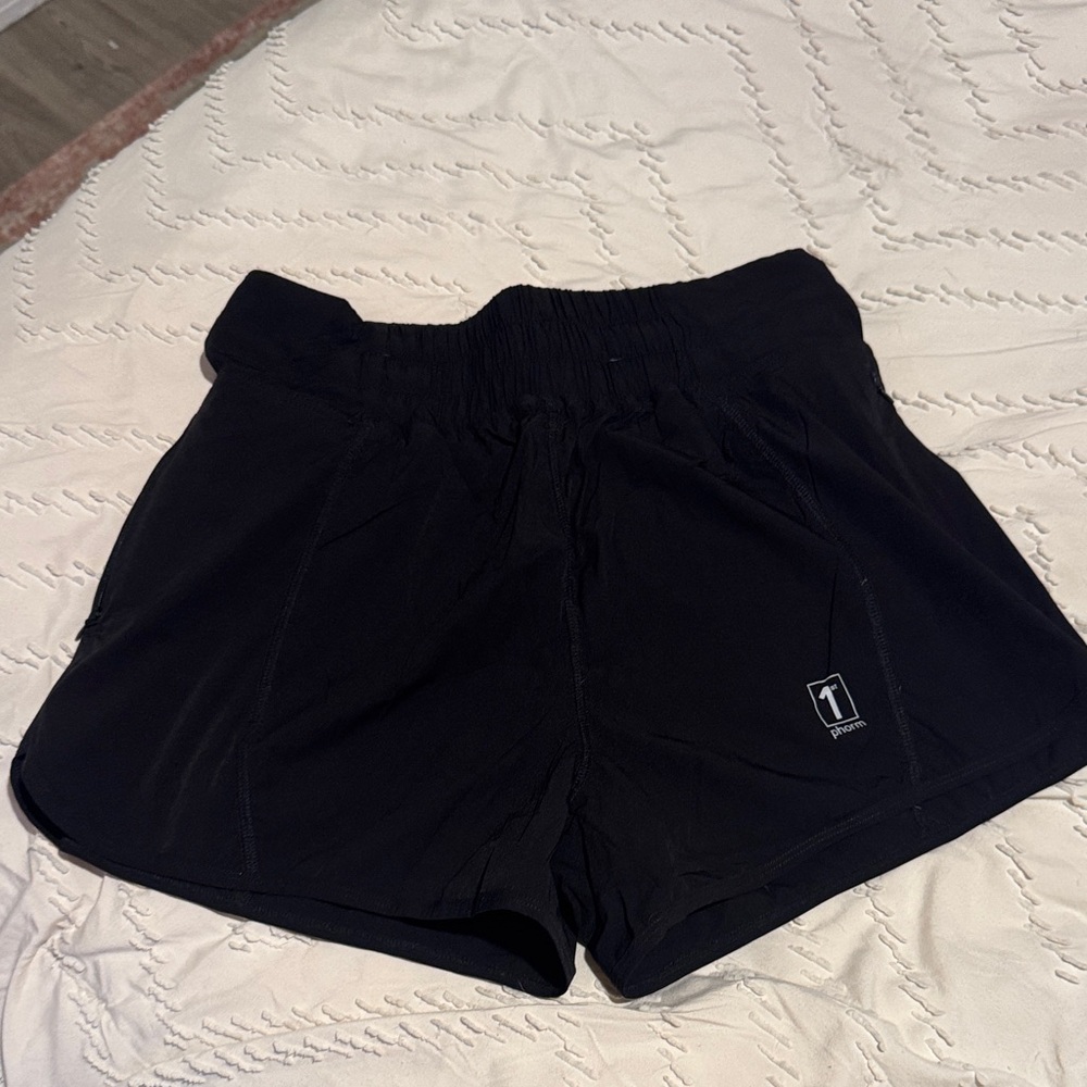 Women's Black Running Shorts